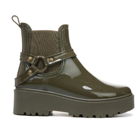 Zodiac Shoes - Zodiac Women's Carter Rain Booties Dark Olive Size 10 NIB